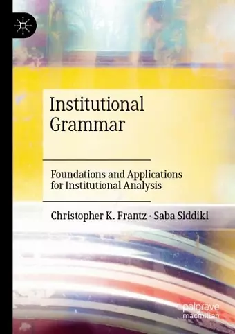 Institutional Grammar cover