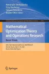 Mathematical Optimization Theory and Operations Research: Recent Trends cover