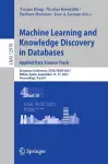 Machine Learning and Knowledge Discovery in Databases. Applied Data Science Track cover