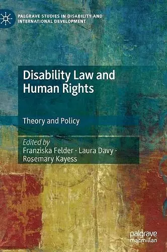 Disability Law and Human Rights cover