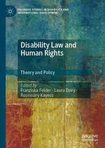 Disability Law and Human Rights cover