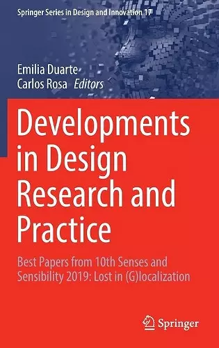 Developments in Design Research and Practice cover