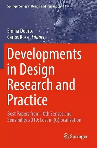 Developments in Design Research and Practice cover