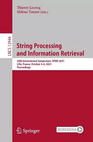 String Processing and Information Retrieval cover