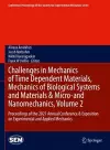 Challenges in Mechanics of Time Dependent Materials, Mechanics of Biological Systems and Materials & Micro-and Nanomechanics, Volume 2 cover