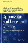 Optimization and Decision Science cover