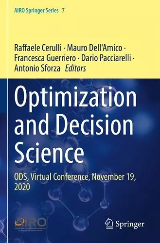 Optimization and Decision Science cover