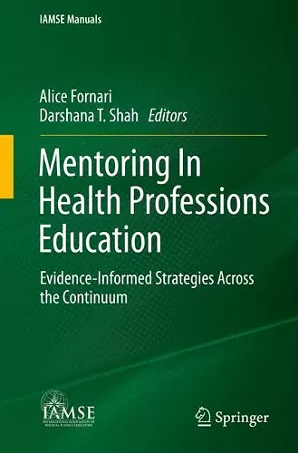 Mentoring In Health Professions Education cover