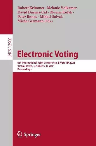 Electronic Voting cover