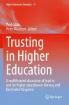Trusting in Higher Education cover