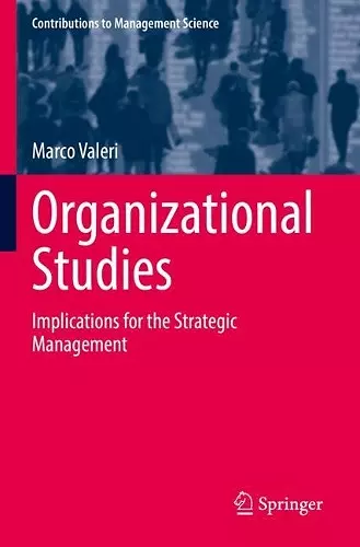 Organizational Studies cover