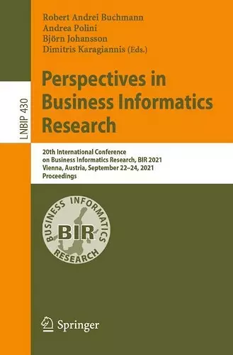 Perspectives in Business Informatics Research cover