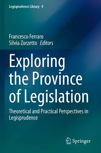 Exploring the Province of Legislation cover