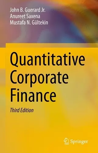 Quantitative Corporate Finance cover