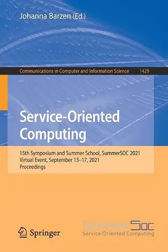 Service-Oriented Computing cover