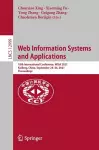 Web Information Systems and Applications cover