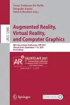 Augmented Reality, Virtual Reality, and Computer Graphics cover