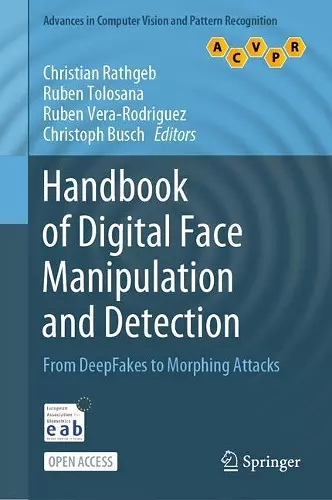 Handbook of Digital Face Manipulation and Detection cover