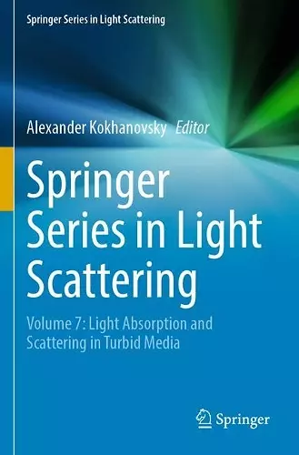 Springer Series in Light Scattering cover