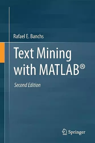 Text Mining with MATLAB® cover