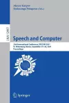 Speech and Computer cover