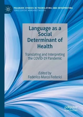 Language as a Social Determinant of Health cover