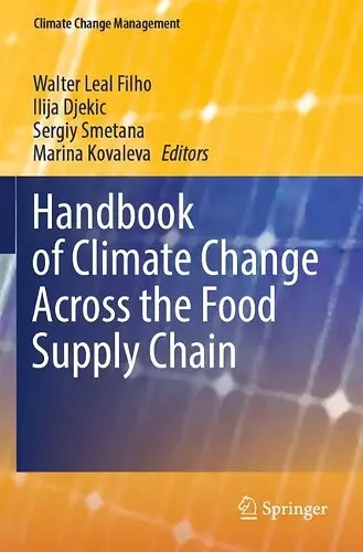 Handbook of Climate Change Across the Food Supply Chain cover