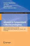 Advances in Computational Collective Intelligence cover