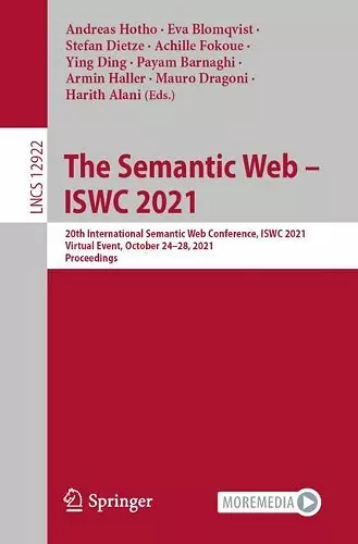 The Semantic Web – ISWC 2021 cover