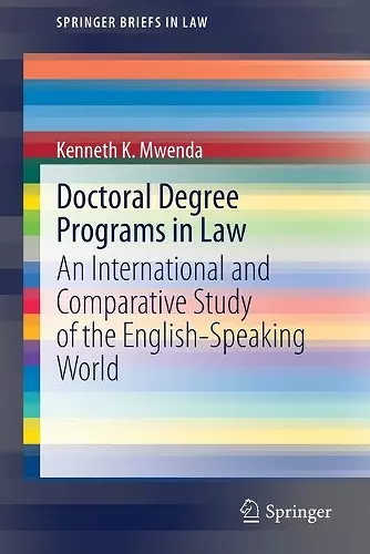 Doctoral Degree Programs in Law cover