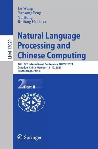 Natural Language Processing and Chinese Computing cover