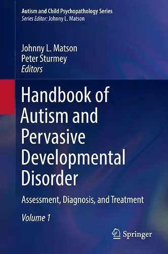 Handbook of Autism and Pervasive Developmental Disorder cover