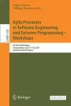 Agile Processes in Software Engineering and Extreme Programming – Workshops cover