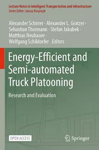 Energy-Efficient and Semi-automated Truck Platooning cover