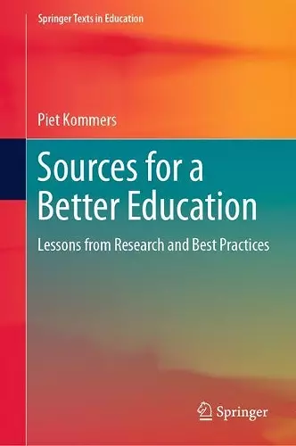 Sources for a Better Education cover