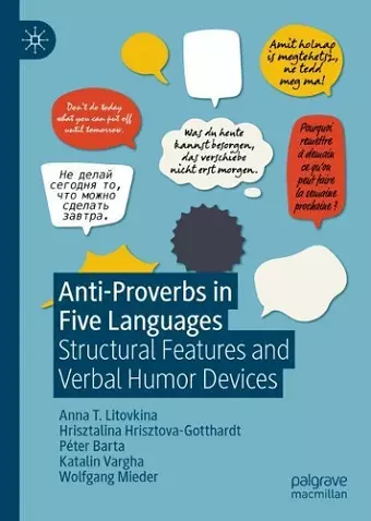 Anti-Proverbs in Five Languages cover