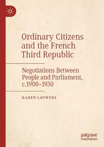 Ordinary Citizens and the French Third Republic cover