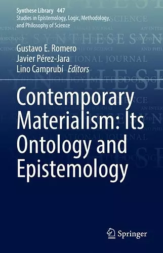 Contemporary Materialism: Its Ontology and Epistemology cover