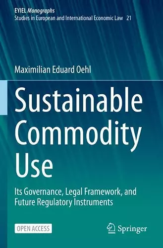 Sustainable Commodity Use cover