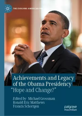 Achievements and Legacy of the Obama Presidency cover