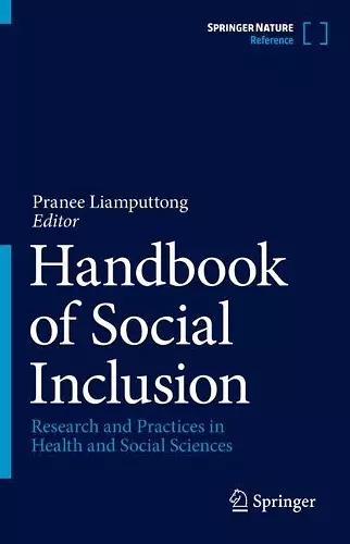 Handbook of Social Inclusion cover