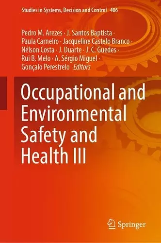 Occupational and Environmental Safety and Health III cover