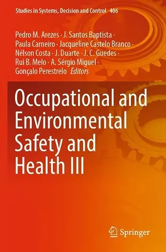 Occupational and Environmental Safety and Health III cover