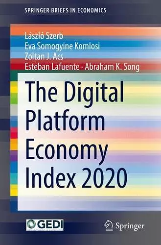 The Digital Platform Economy Index 2020 cover