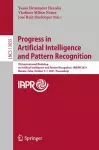 Progress in Artificial Intelligence and Pattern Recognition cover