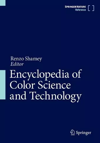 Encyclopedia of Color Science and Technology cover