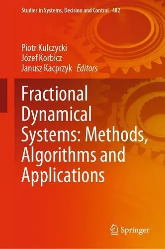 Fractional Dynamical Systems: Methods, Algorithms and Applications cover