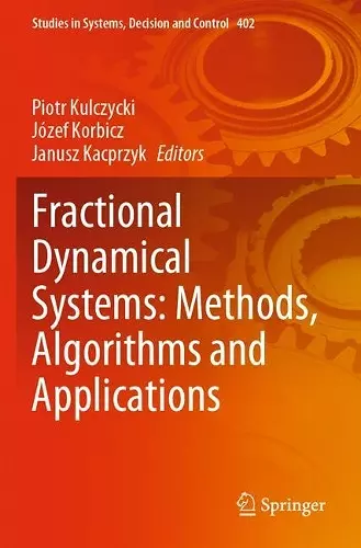 Fractional Dynamical Systems: Methods, Algorithms and Applications cover