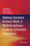 Making Literature Reviews Work: A Multidisciplinary Guide to Systematic Approaches cover