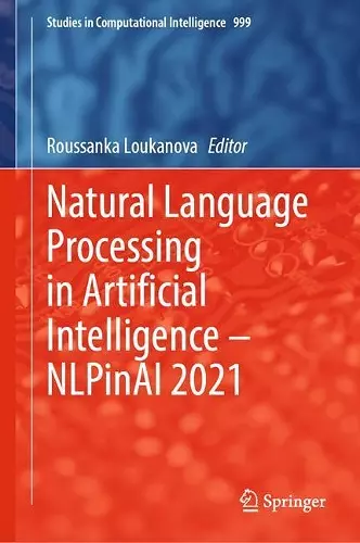 Natural Language Processing in Artificial Intelligence — NLPinAI 2021 cover